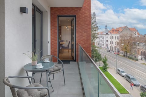 Property building, Day, View (from property/room), Balcony/Terrace, Street view