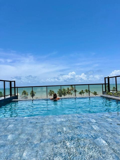 Natural landscape, Pool view, Sea view