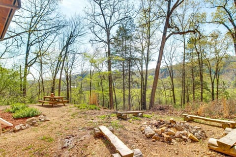 Walk to White River Cotter Cabin with Fire Pit! Cabin in Arkansas
