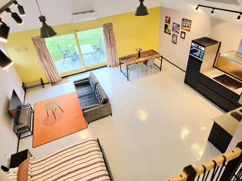 TV and multimedia, Living room, Photo of the whole room, Dining area