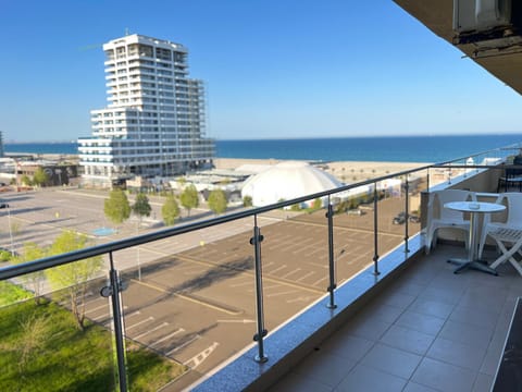 Patio, Day, Natural landscape, View (from property/room), Balcony/Terrace, Sea view