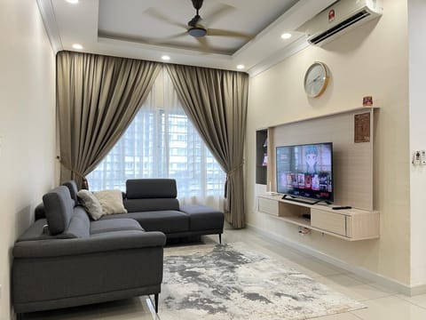 TV and multimedia, Living room, Seating area, air conditioner