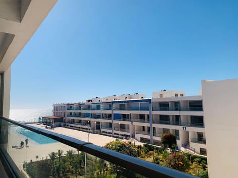 View (from property/room), Balcony/Terrace, Pool view, Sea view, Swimming pool