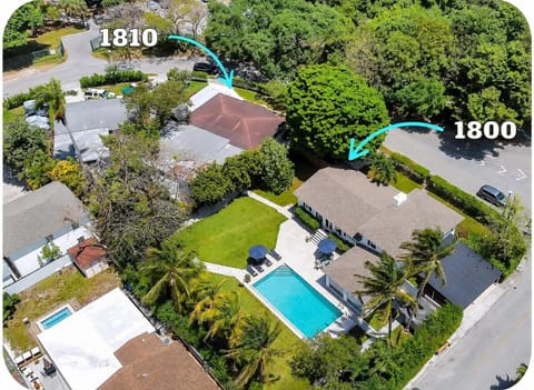 Bird's eye view, Garden view, Pool view