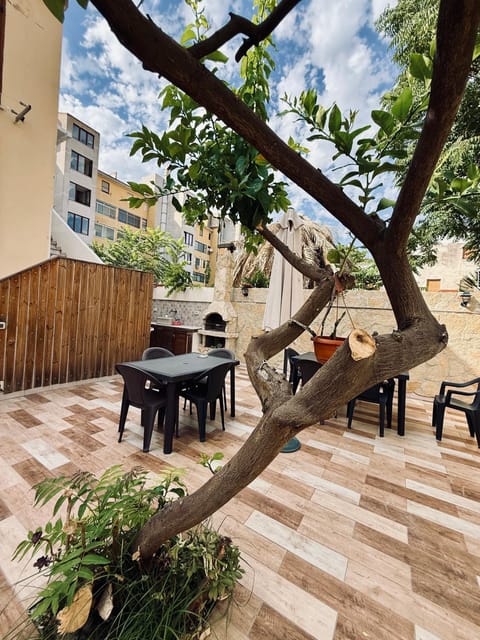 Property building, Patio