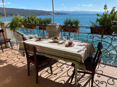 Natural landscape, View (from property/room), Balcony/Terrace, Sea view