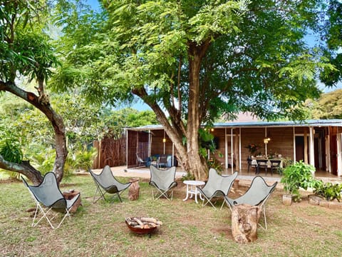 Property building, Patio, Spring, Day, Natural landscape, Garden, Garden view, sunbed