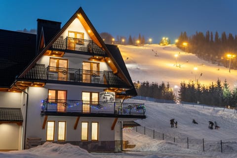 Property building, Skiing, Landmark view