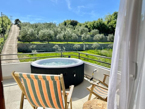 Spring, Natural landscape, Garden, Hot Tub, Balcony/Terrace, Garden view