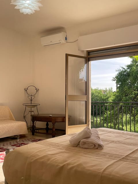 Bed, View (from property/room), Bedroom, air conditioner