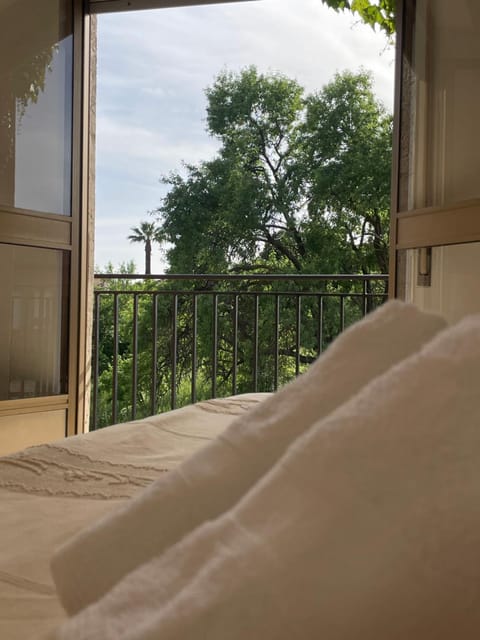 View (from property/room), Balcony/Terrace, Bedroom