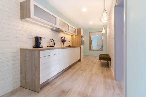 Communal kitchen, stove