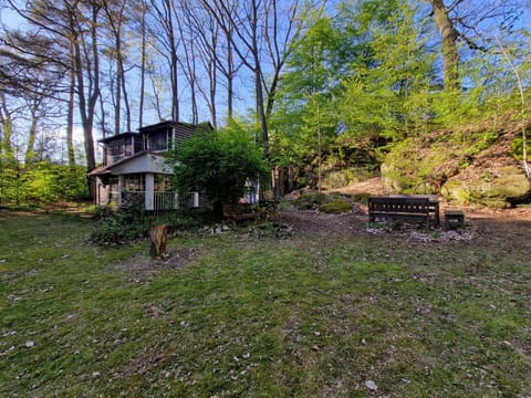 Property building, Natural landscape, Garden view