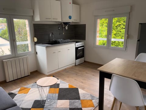 Kitchen or kitchenette, Dining area, oven, pet friendly, stove