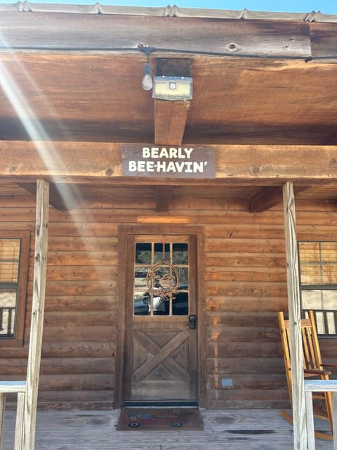 HoneyComb Hideouts Bearly BeeHavin cabin Cabin in Concan