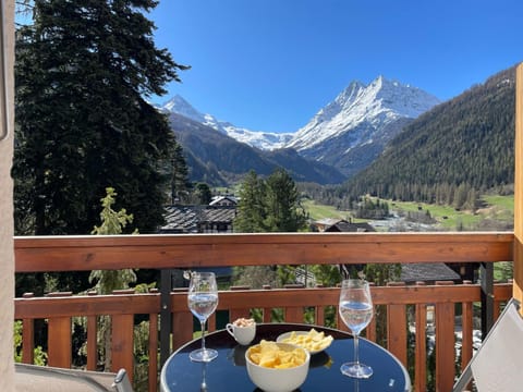 Evolène Panorama- Renovated Apartment with Dent Blanche View 2-4 persons Apartment in Canton of Valais