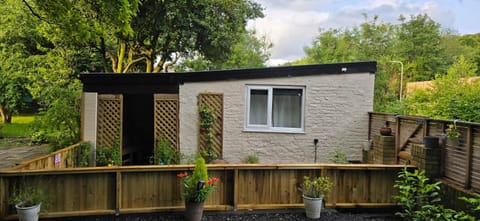 Property building, Spring, Garden view
