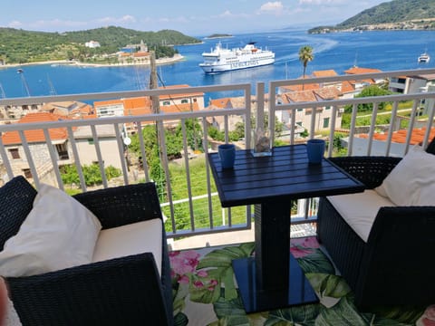 View (from property/room), Balcony/Terrace, Sea view