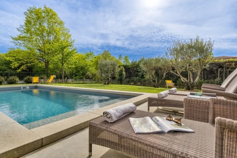 Patio, Natural landscape, Garden, Garden view, Pool view, Swimming pool, sunbed