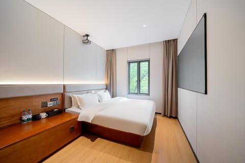 Bed, TV and multimedia, Photo of the whole room