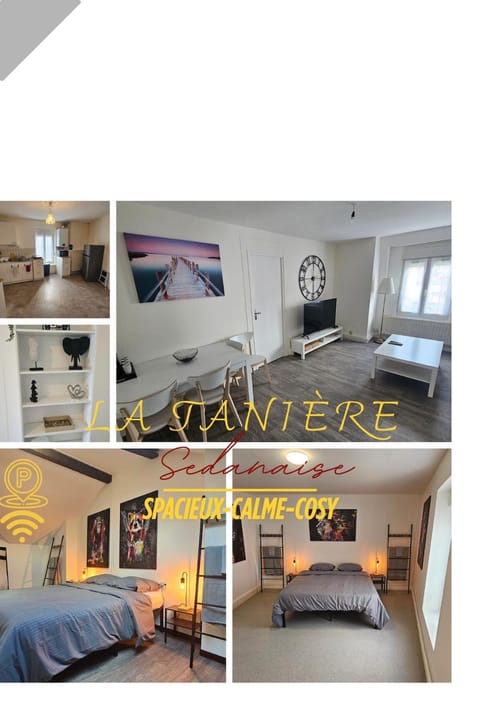 La Tanière Sedanaise 2 bedrooms parking wifi Apartment in Wallonia, Belgium