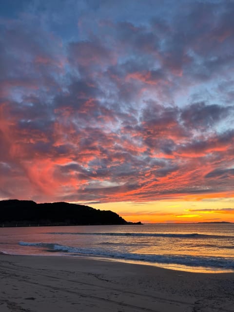 Nearby landmark, Natural landscape, Beach, Sea view, Sunset