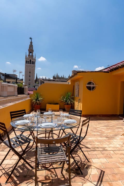 Property building, Day, View (from property/room), Balcony/Terrace, Balcony/Terrace, Dining area
