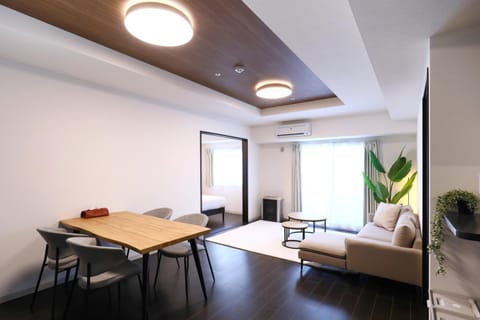 Living room, Dining area, air conditioner