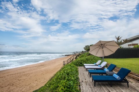Beach, Sea view, sunbed