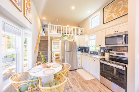 Rainforest Tiny Home Retreat Bohemian Cottage House in Forks