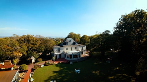 Property building, Spring, Day, Natural landscape, Bird's eye view