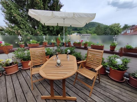 View (from property/room), Balcony/Terrace, Seating area