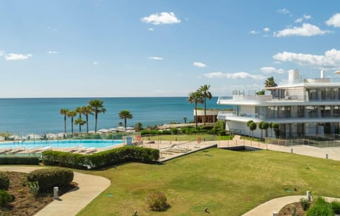 Property building, Day, Pool view, Sea view, Swimming pool