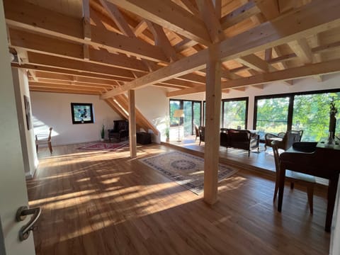 Living room, Seating area, Dining area, Garden view, Garden view