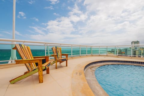 Day, Natural landscape, Balcony/Terrace, Sea view, Swimming pool