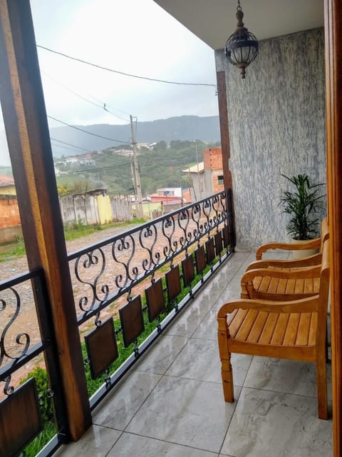 Day, Natural landscape, Balcony/Terrace, Seating area, Mountain view