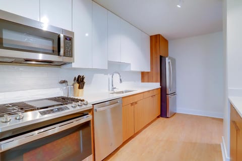 dishwasher, microwave, oven, stove, toaster, kitchen