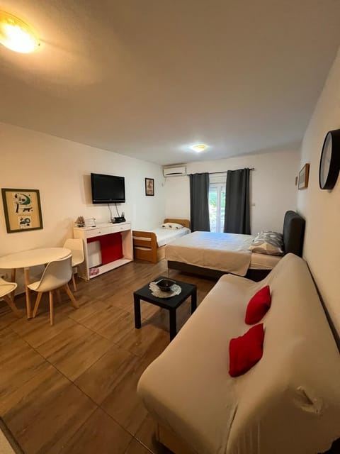 Quiet Studio Bečići Garage available 5 e per day Apartment in Budva Municipality