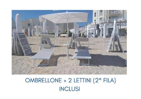Beach, sunbed
