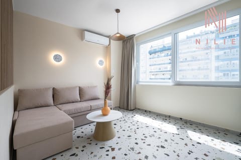 Living room, Seating area, air conditioner