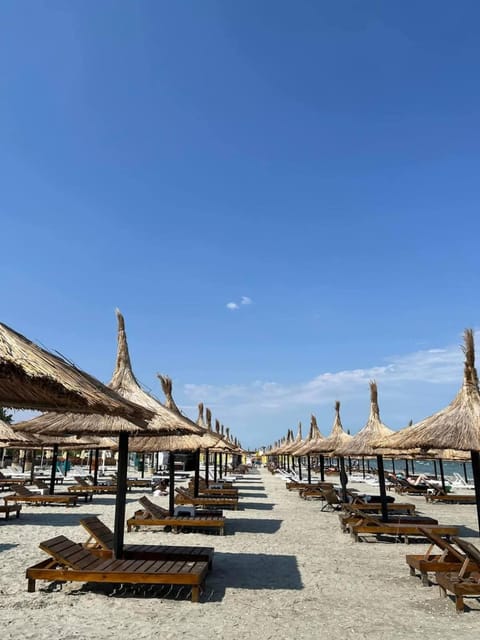 Beach, Sea view, sunbed