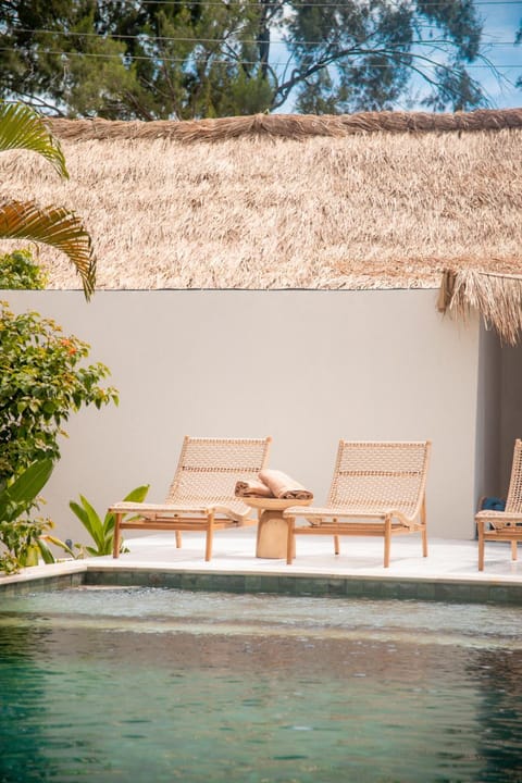 Patio, Day, Pool view, Swimming pool, sunbed