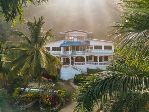 Property building, Natural landscape, Garden view