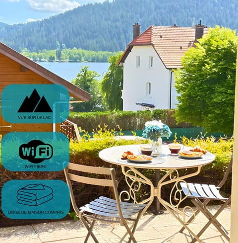 Patio, Day, Natural landscape, Lake view, Mountain view