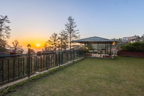Patio, Garden, Sunrise, Sunset