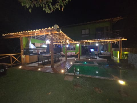 Night, Pool view