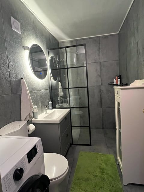 Shower, Toilet, Bathroom, washing machine