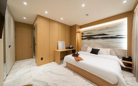 Bed, Coffee/tea facilities, Bedroom
