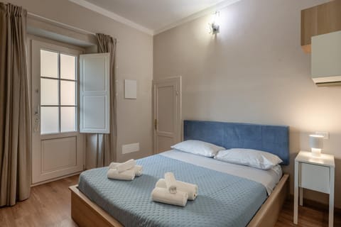 Property building, Living room, Bedroom