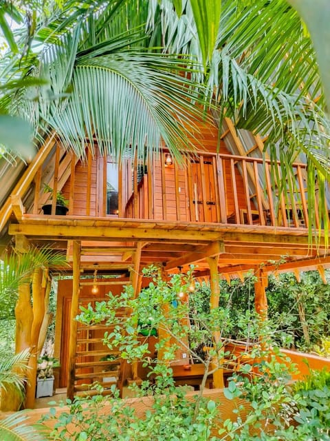 Property building, Patio, Spring, Day, Natural landscape, Garden, View (from property/room), Balcony/Terrace, Garden view